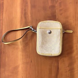 Coach wristlet